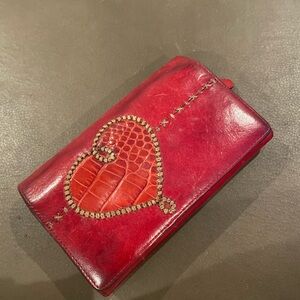Brighton Red Heart Wallet